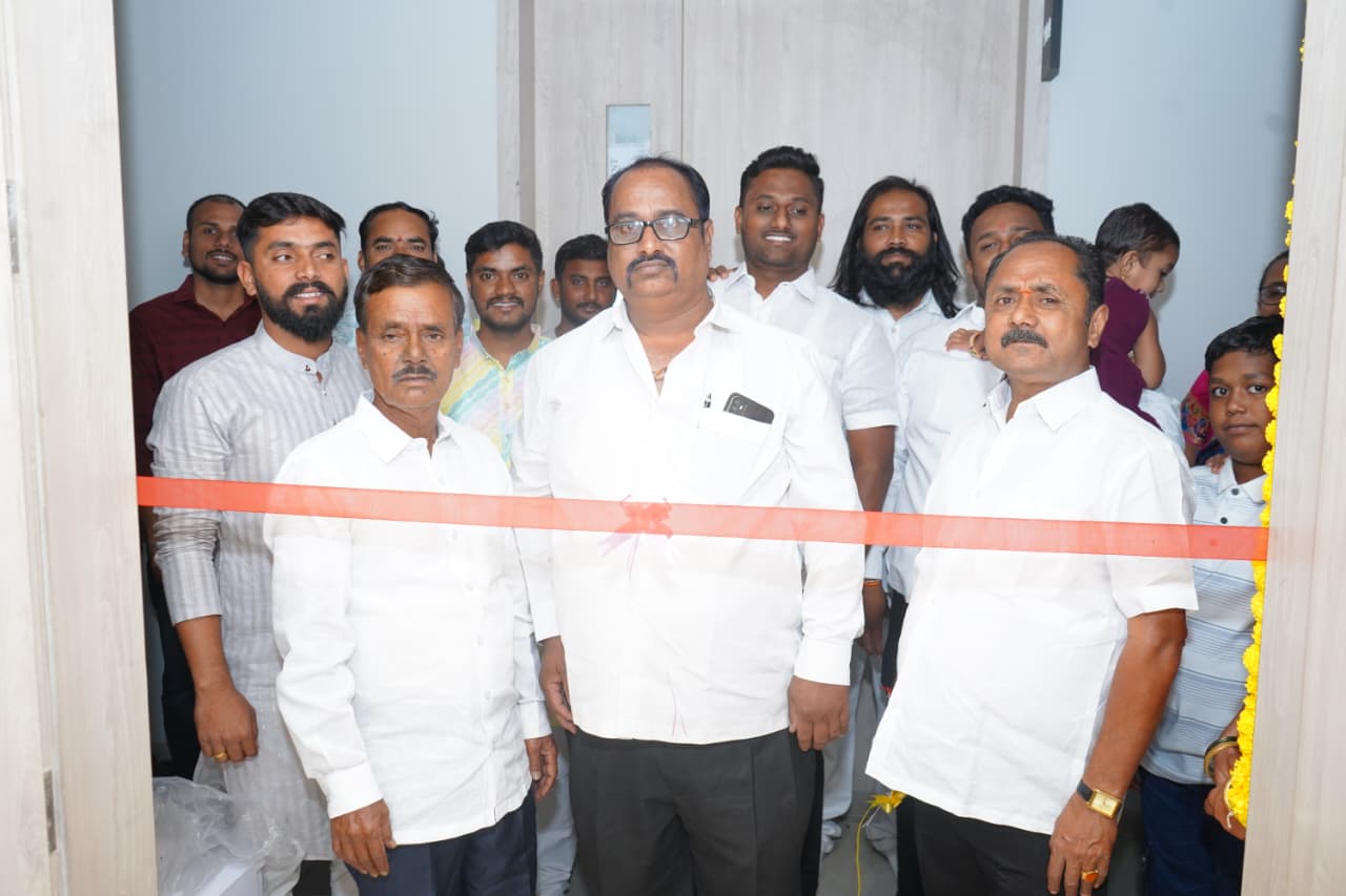 Office reception and branding